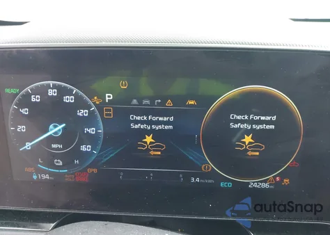 2024 Kia Niro Ev Wind из США, поврежденный, VIN KNDCR3L11R5080756